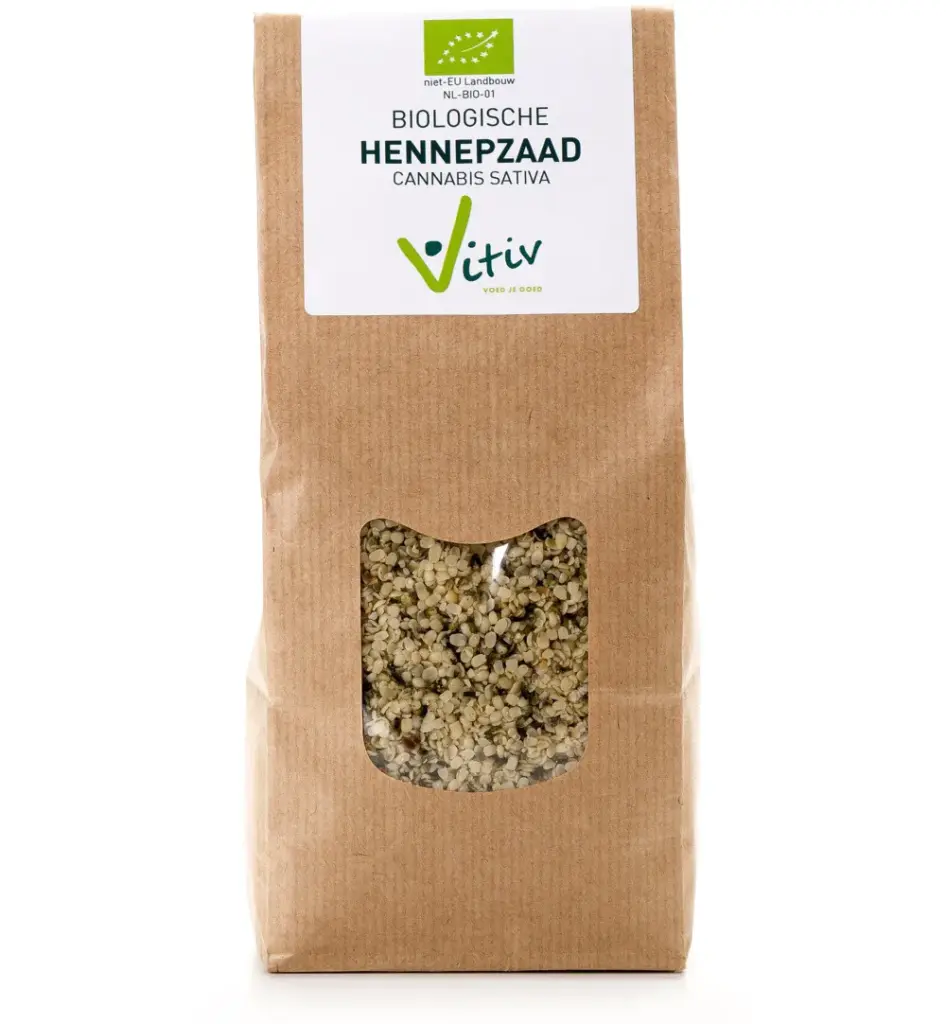 Vitiv Hennepzaad Bio (500 gr)