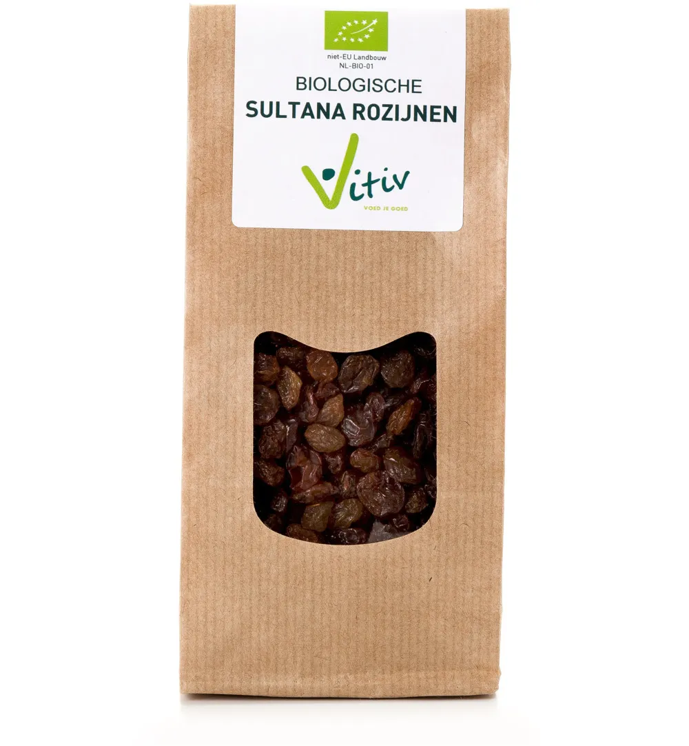 Vitiv Sultana Rozijnen Bio (250 gr)