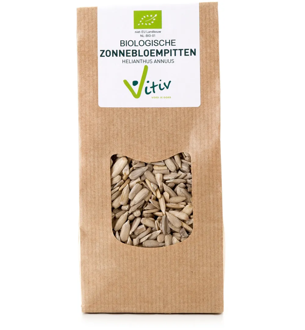 Vitiv Zonnebloempitten Bio (250 gr)