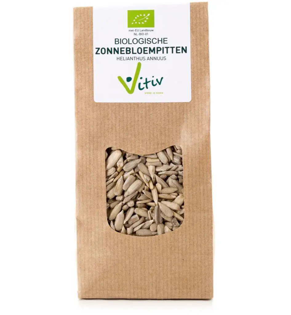 Vitiv Zonnebloempitten Bio (500 gr)