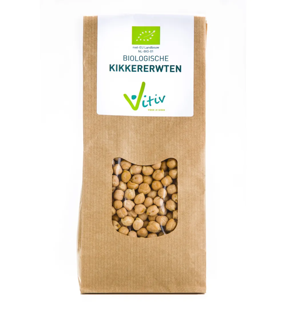 Vitiv Kikkererwten Bio (500 gr)