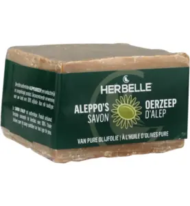 Herbelle Aleppo Zeep Olijf en Water (180 gr)