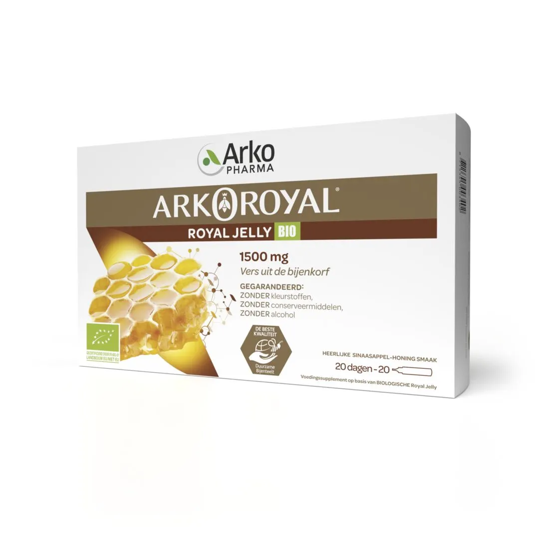 Arkopharma Royal Jelly 1500Mg Bio (20 stuks)