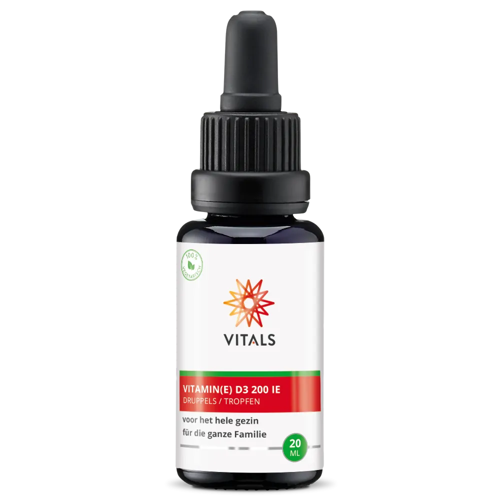 Vitals Vitamine D3 druppels (20 ml)