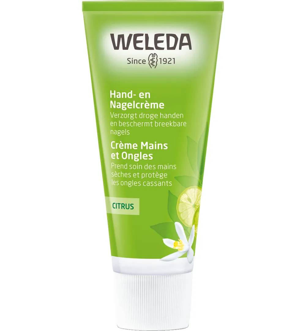 WELEDA Citrus hand en nagel creme (50 ml)