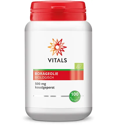Vitals Borageolie 500 Mg Bio (100 softgels)