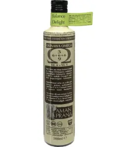 Amanprana Balance Delight Okinawa Hennepolie Extra Vierg Bio (500 ml)
