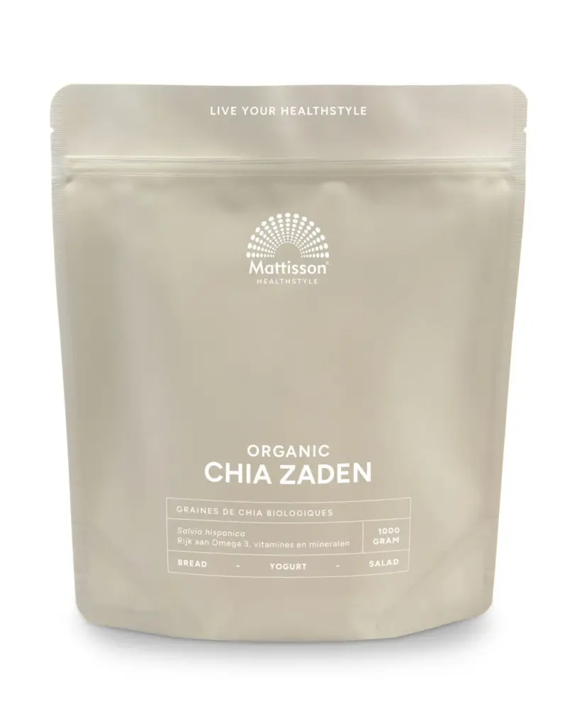 Mattisson Absolute Chia Zaad Raw Bio (1000 gr)