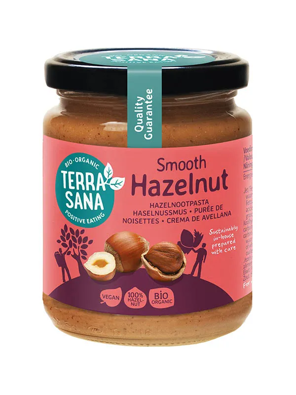 TerraSana Hazelnootpasta bio (250 gr)