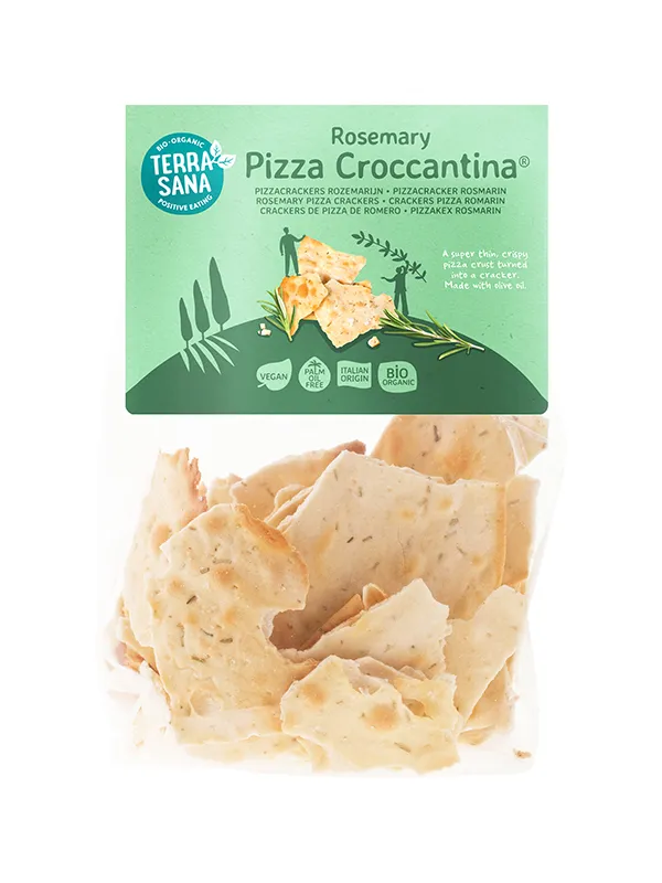 Terrasana Pizza Croccantina Rozemarijn Bio (200 gr)