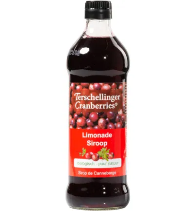 Terschellinger Cranberry siroop bio (500 ml)