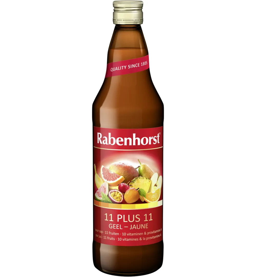 Rabenhorst Multi vruchtensap 11 + 11 bio (750 ml)