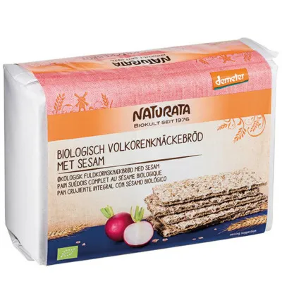Naturata Knackebrod Sesam Demeter Bio (250 gr)