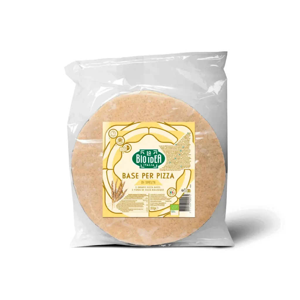 La Bio Idea Pizzabodems Spelt Bio (2 Stuks)