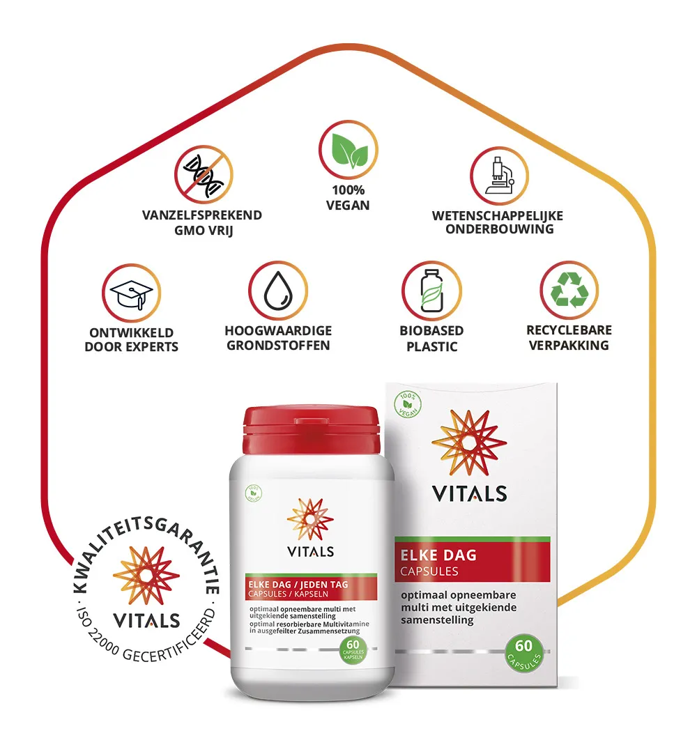 Vitals Elke dag (60 capsules) - image 6