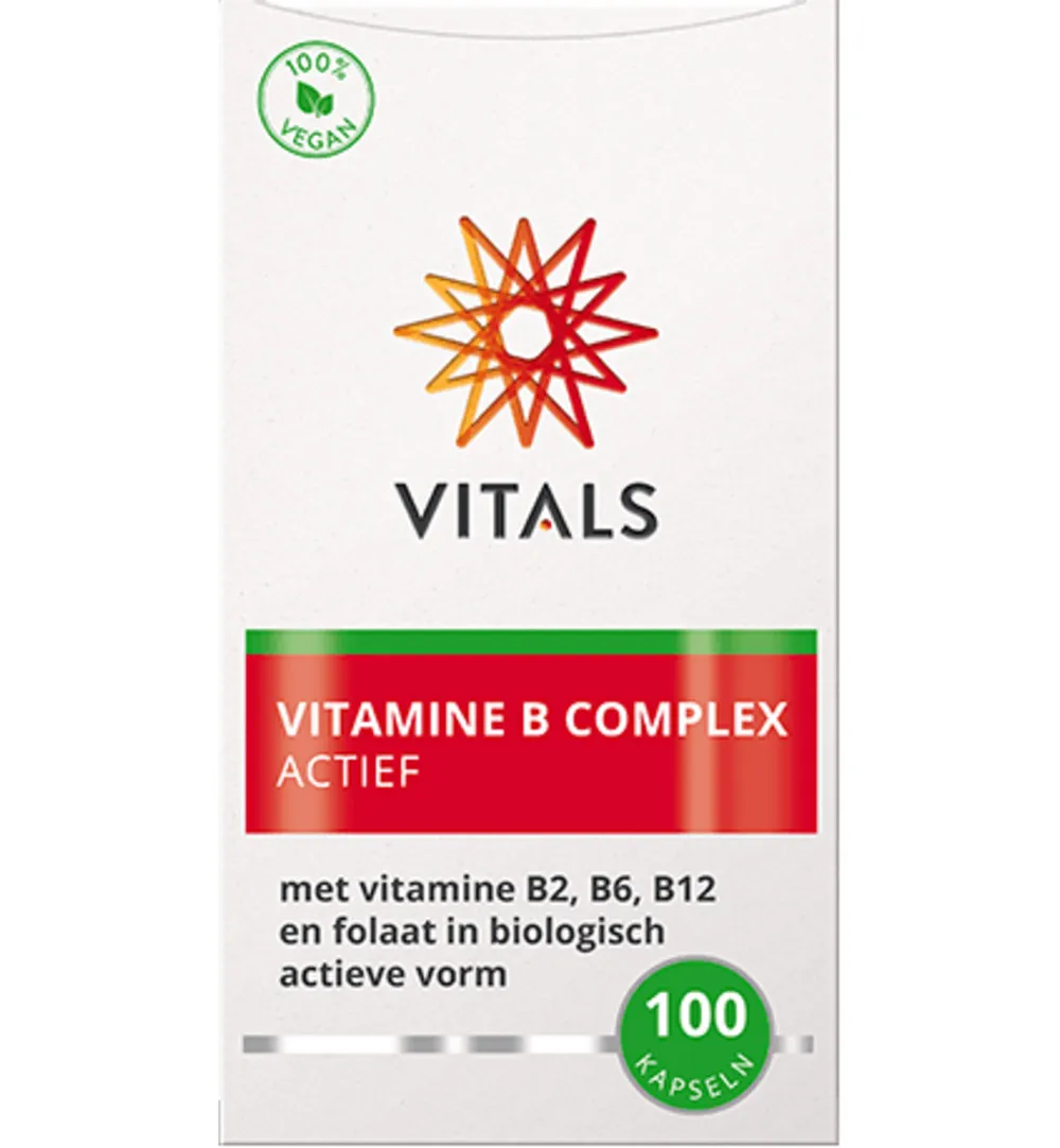 Vitals Vitamine B Complex Actief (100 capsules)