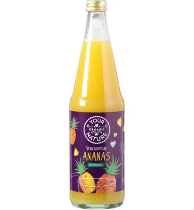 Your Organic Nature Vruchtensap Ananas Bio (700 ml)