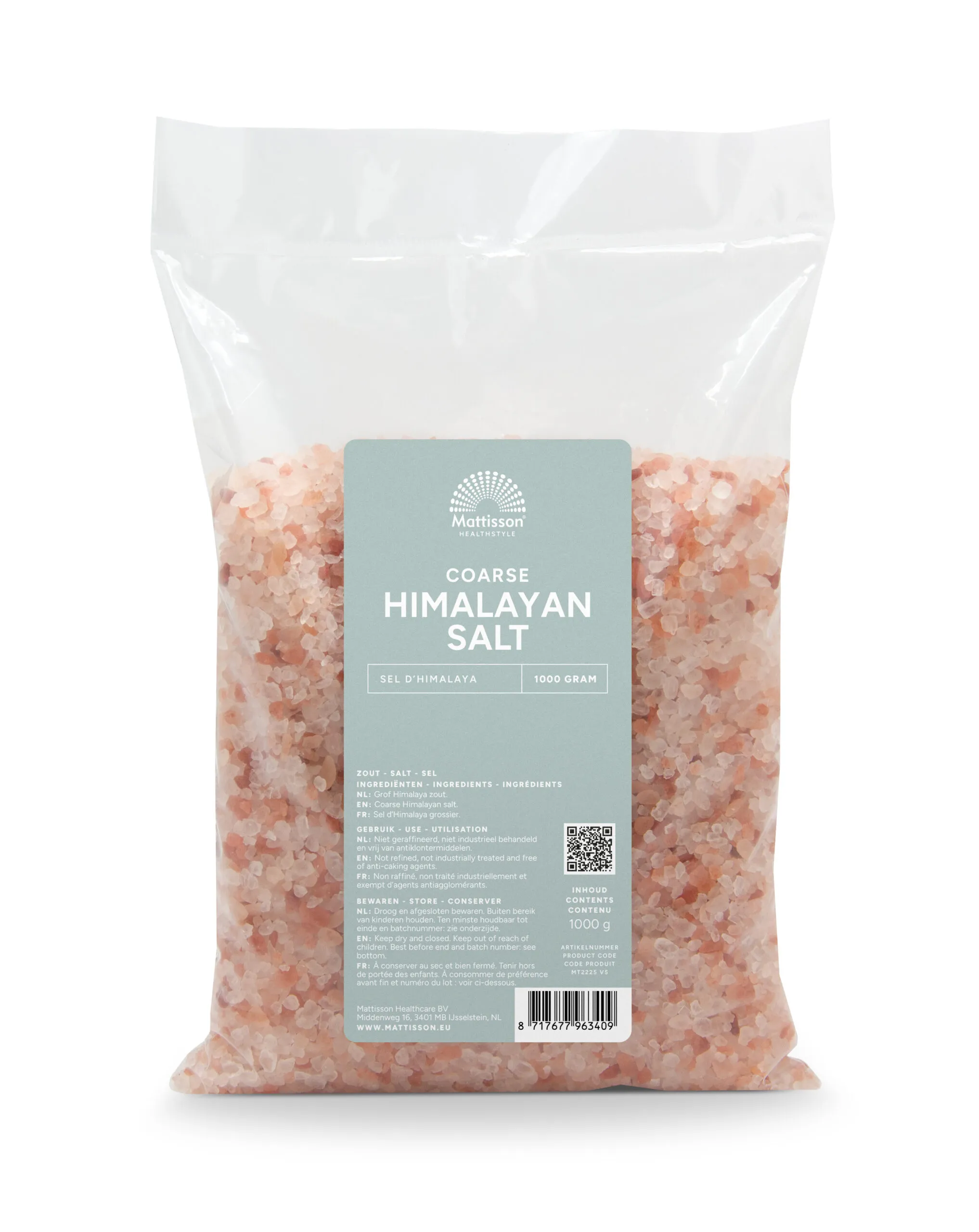 Mattisson Keukenzout Himalayagrof Navulzak (1000 gr)