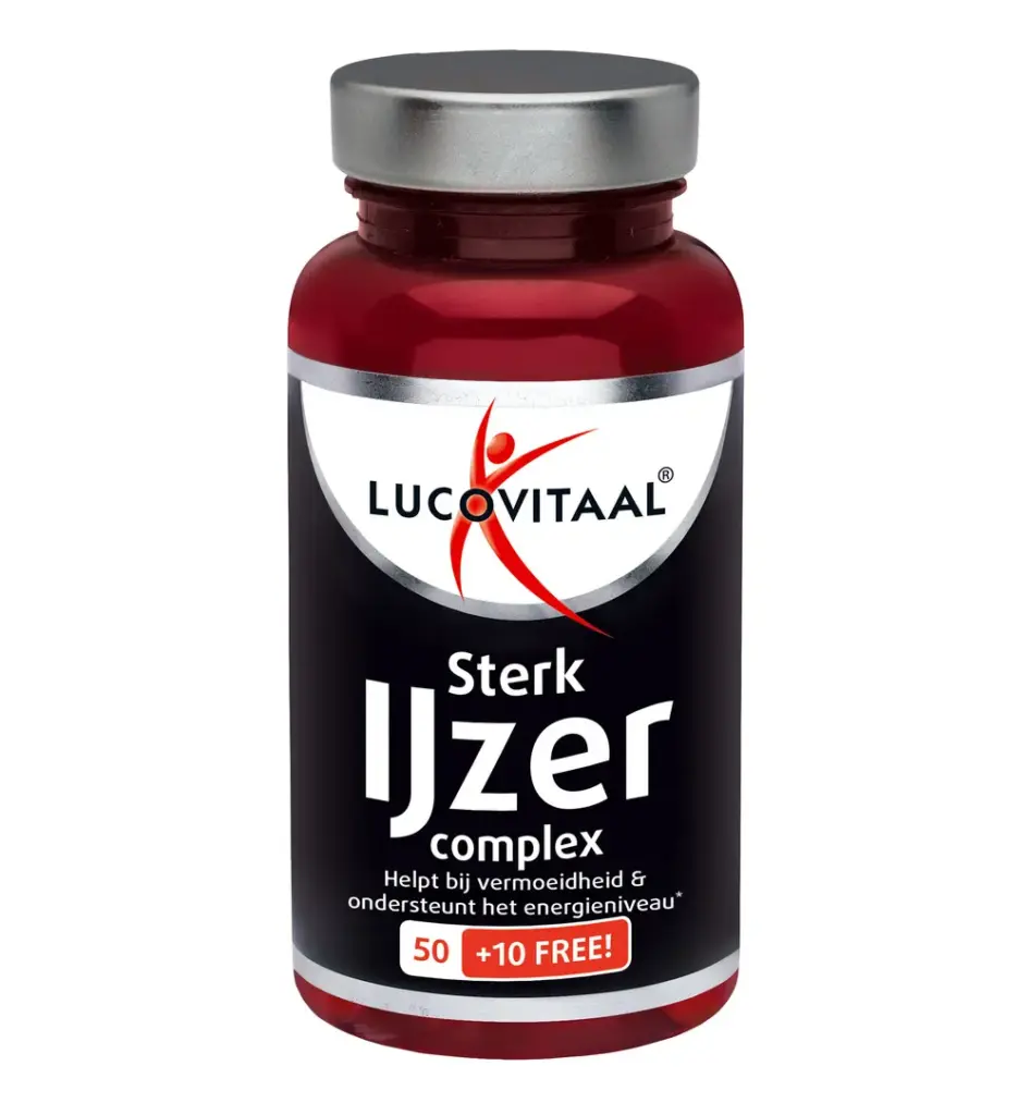 Lucovitaal Sterk IJzer Complex (60 tabletten)