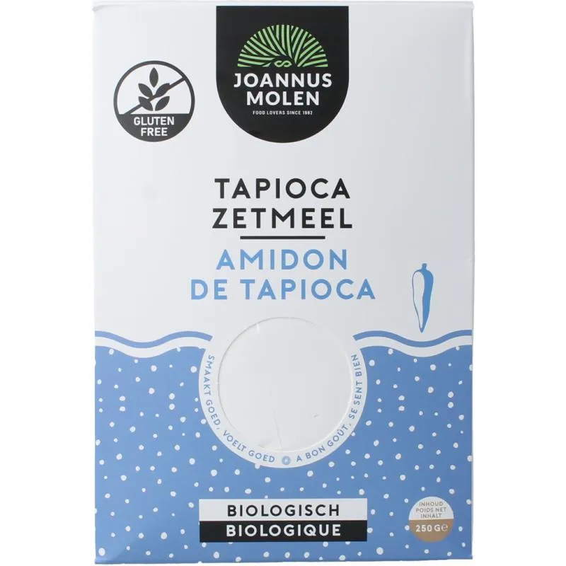 Joannusmolen Tapiocazetmeel Eerste Keuze Bio (250 gr)