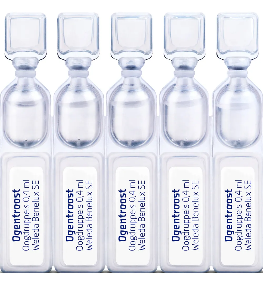 WELEDA Ogentroost oogdruppels 0.4ml (20 stuks)