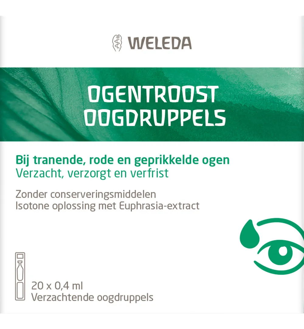 WELEDA Ogentroost oogdruppels 0.4ml (20 stuks) - image 3