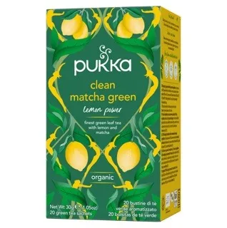 Pukka Organic Teas Clean Matchagreen Bio (20 zakjes)