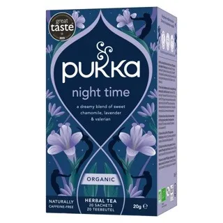 Pukka Organic Teas Night Time Thee Bio (20 zakjes)