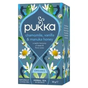 Pukka Organic Teas Chamomile Vanille/Manuka Honing Bio (20 zakjes)