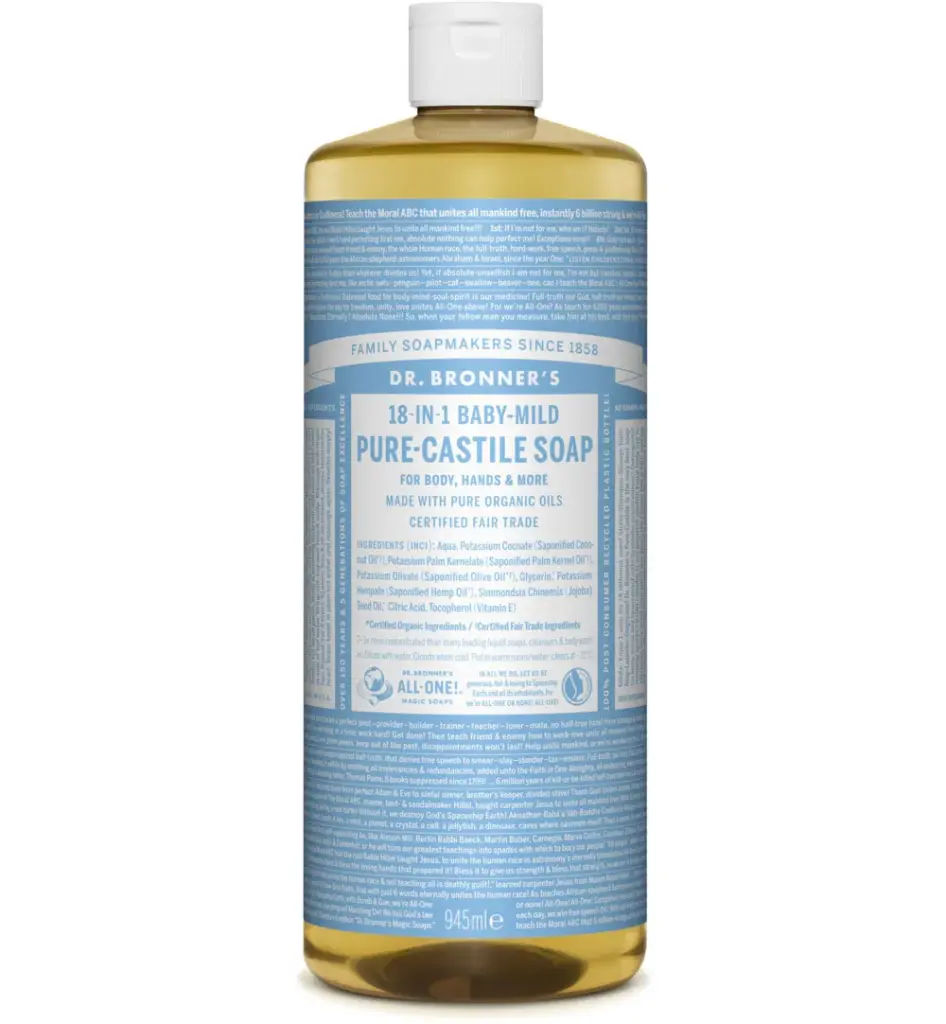 Dr. Bronner's Baby liquid soap neutral mild (945 ml)