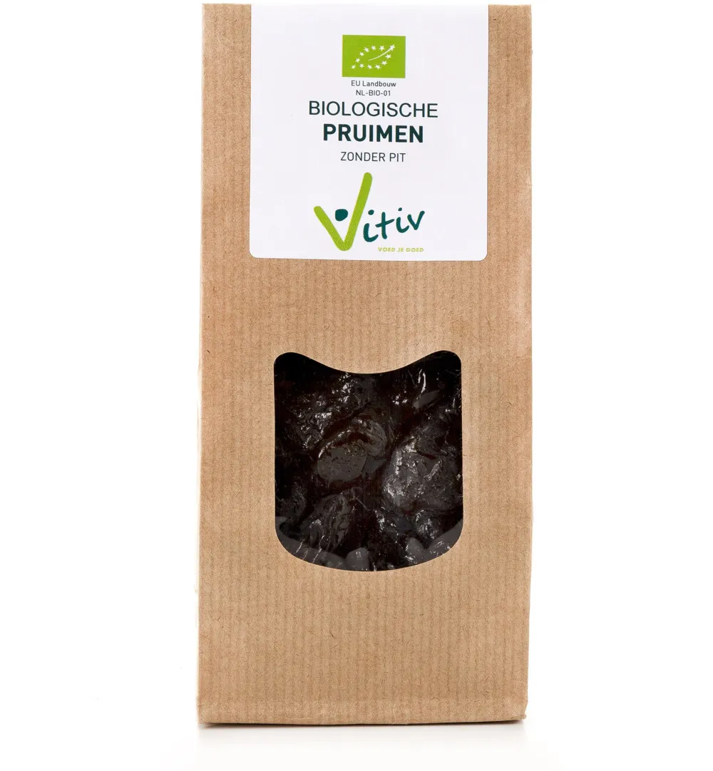 Vitiv Pruimen Zonder Pit Bio (250 gr)