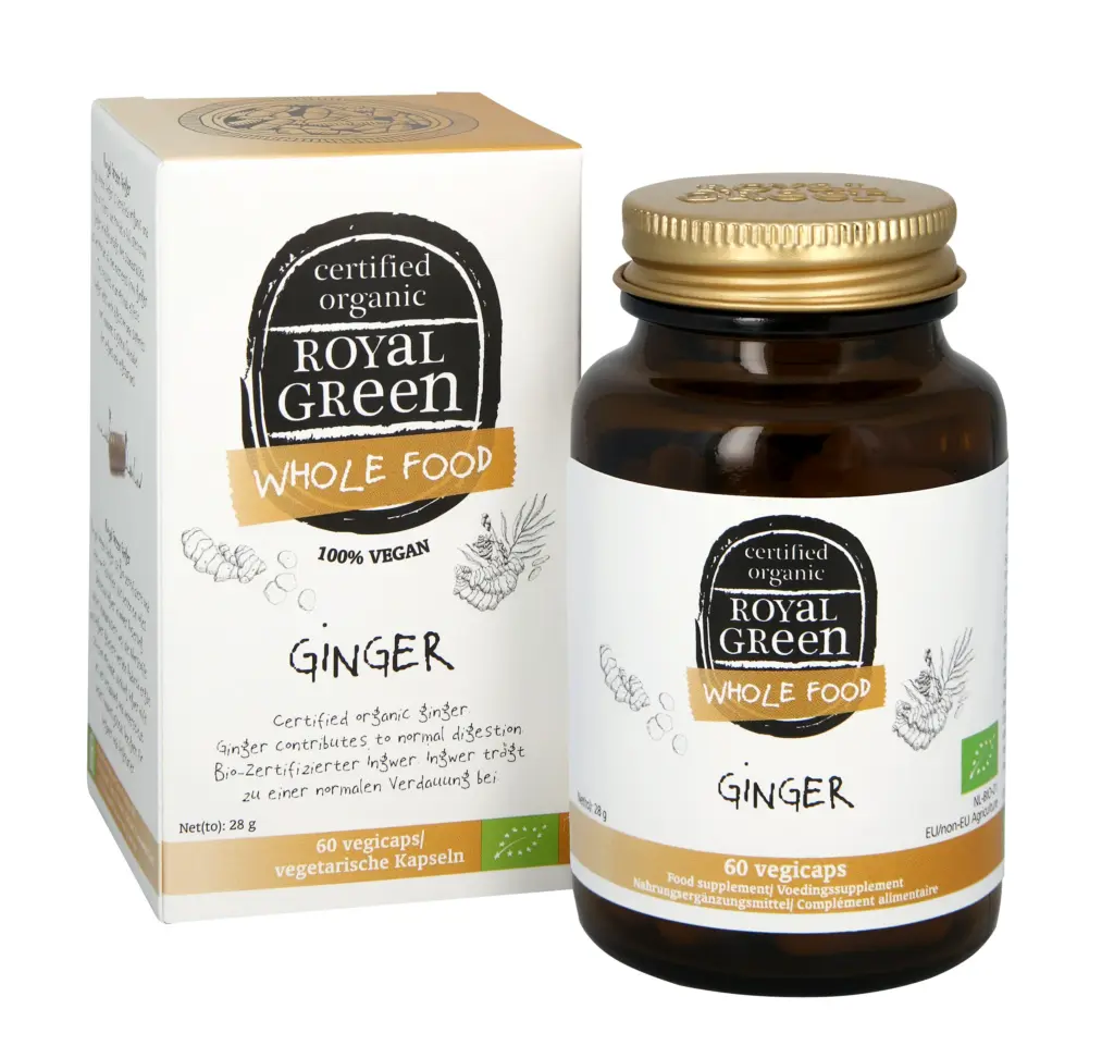 Royal Green Gember bio (60 vega capsules)