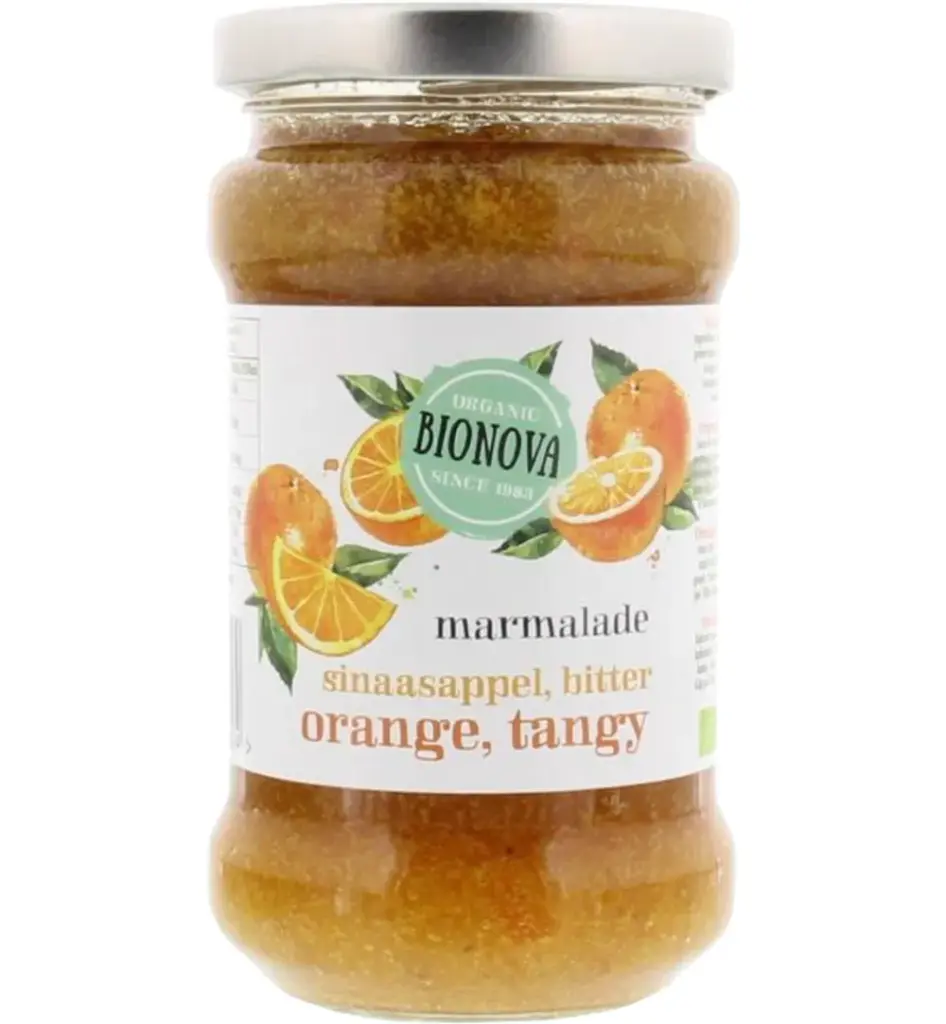 Bionova Sinaasappelmarmelade bitter bio (340 gr)