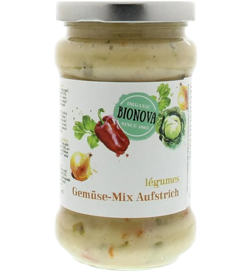 Bionova Sandwichspreadgroente bio (280 gr)