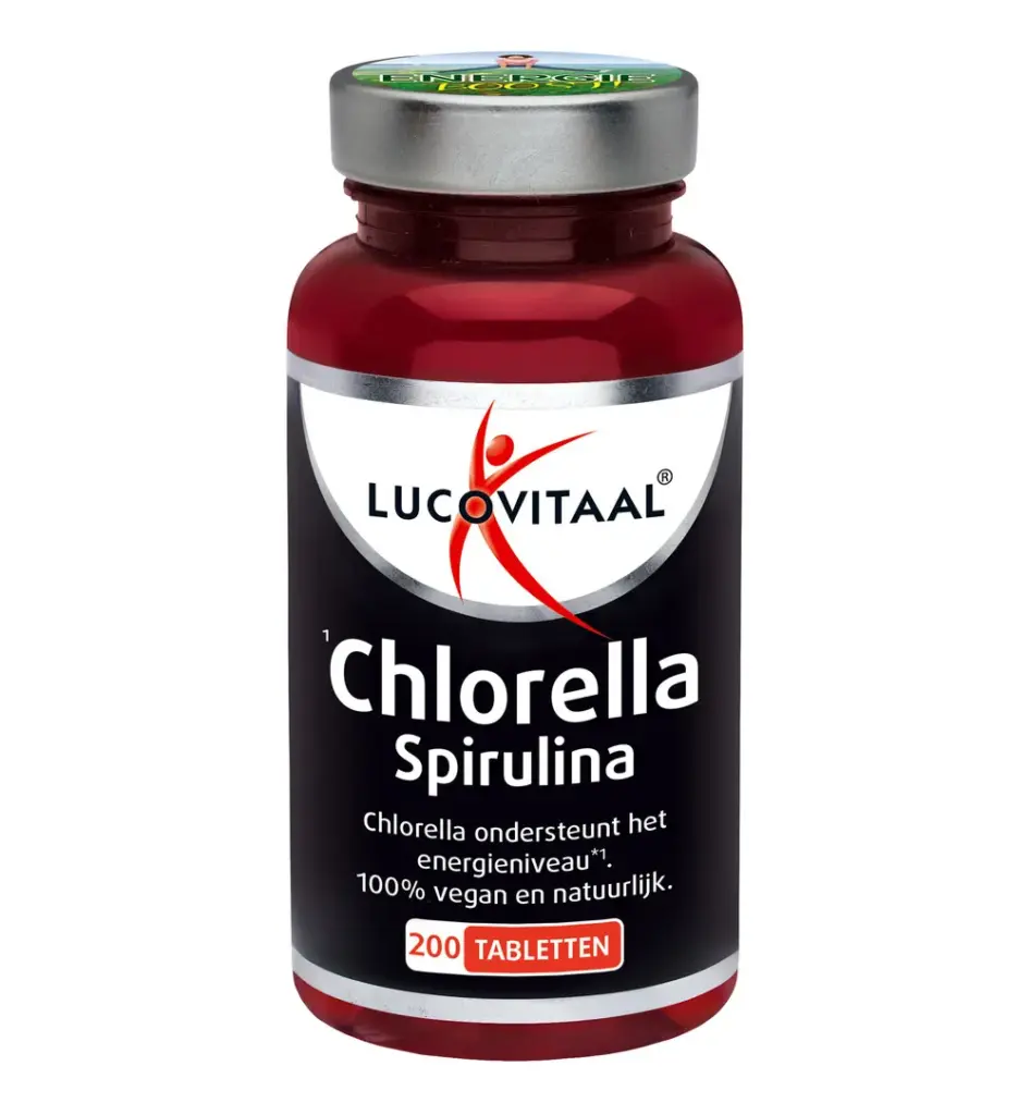 Lucovitaal Chlorella Spirulina (200 tabletten)