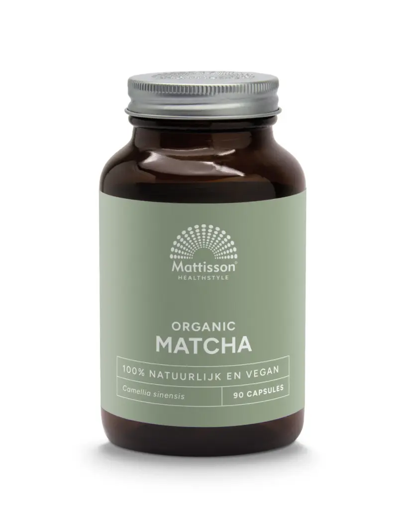Mattisson Matcha 500Mg Camillia Sinensis Bio (90 vega capsules)