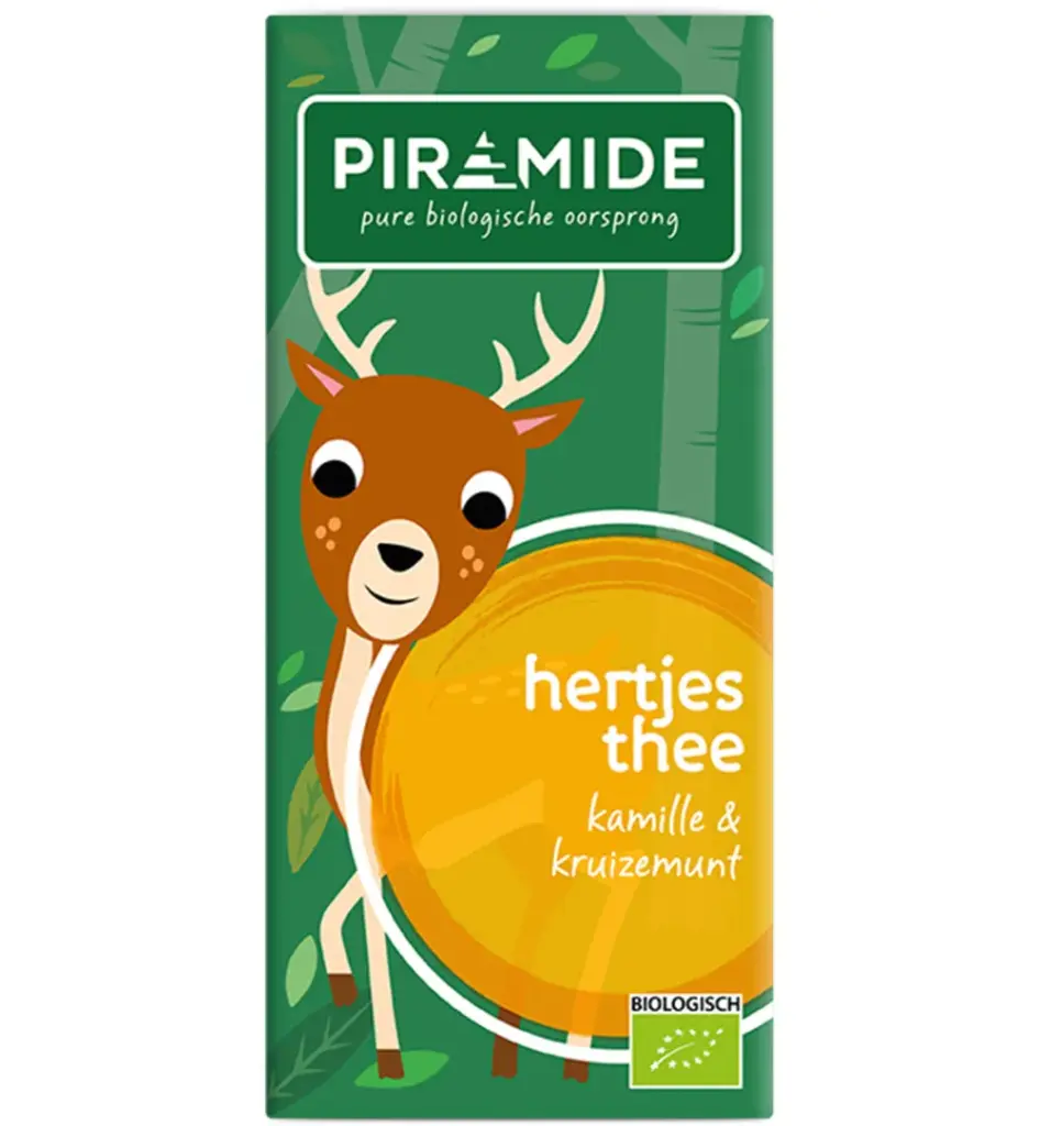 Piramide Hertjes Thee Eko Bio (20 stuks)