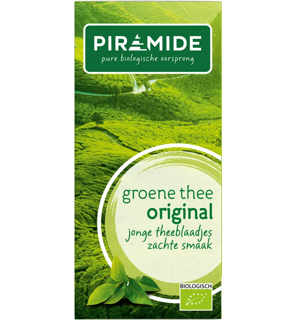 Piramidegroene Thee Eko Original Bio (20 stuks)