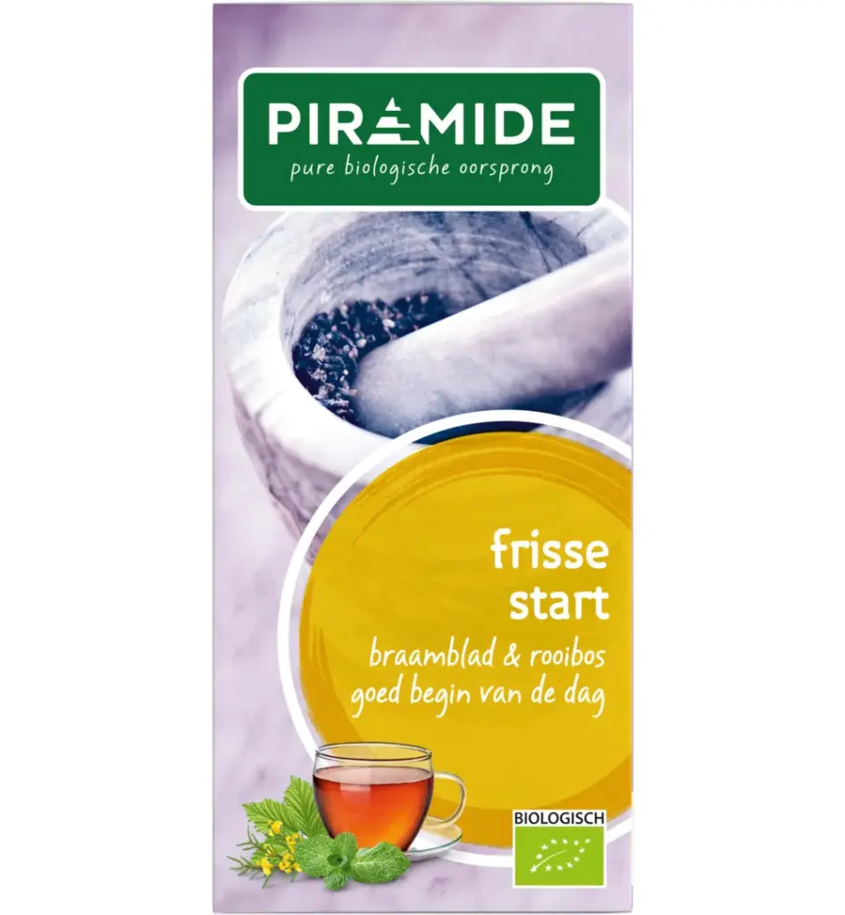 Piramide Frisse Start Thee Eko Bio (20 stuks)