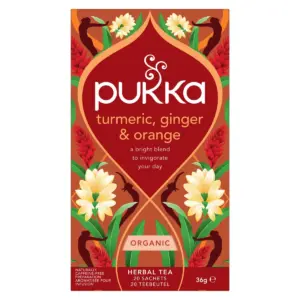 Pukka Organic Teas Turmeric, Ginger & Orange (20 zakjes)