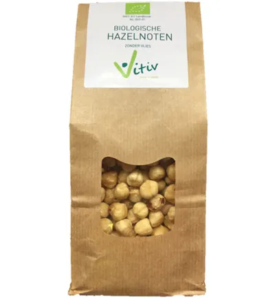 Vitiv Hazelnoten Zonder Vlies Bio (250 gr)