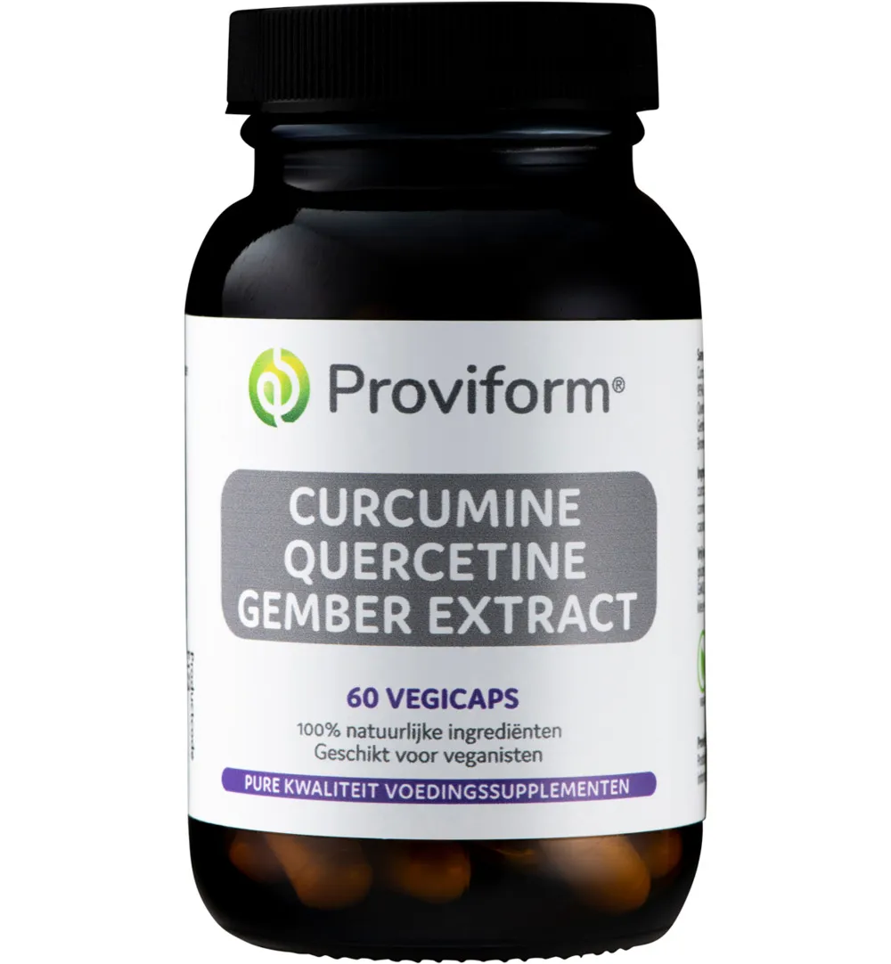 Proviform Curcumine Quercetine Gember Extract (60 vega capsules)