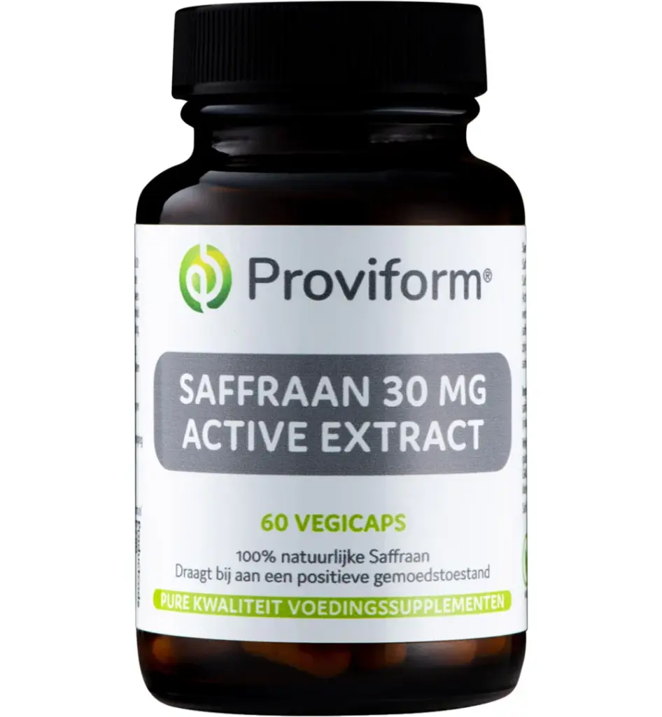 Proviform Saffraan 30 Mg Active Extract (60 vega capsules)