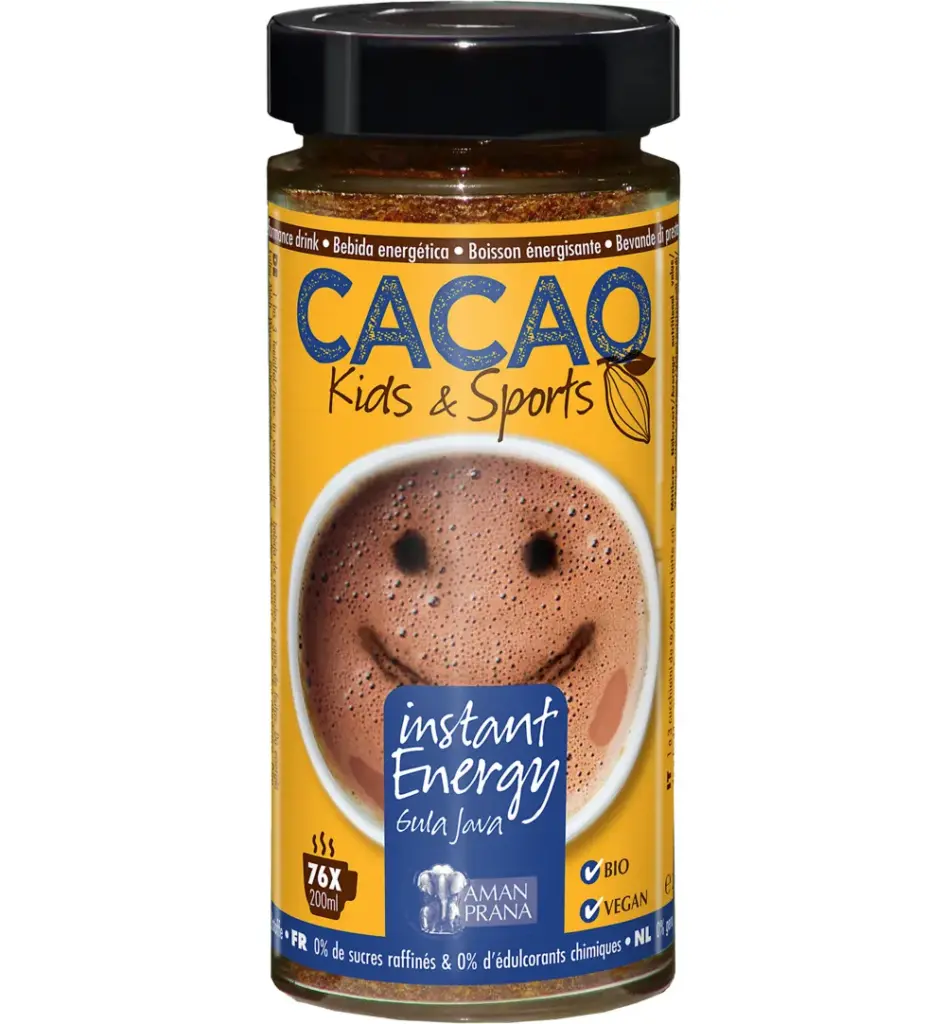 Amanprana Cacao kids & sport bio (230 gr)
