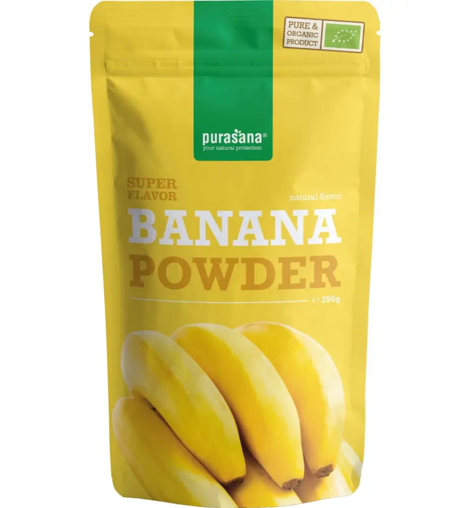 Purasana Bananen Poeder - Vegan Bio (250 gr)