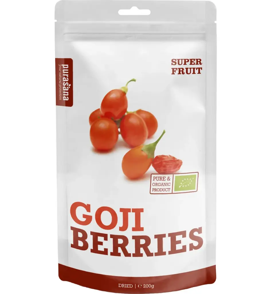 Purasana Goji Bessen Vegan Bio (200 gr)
