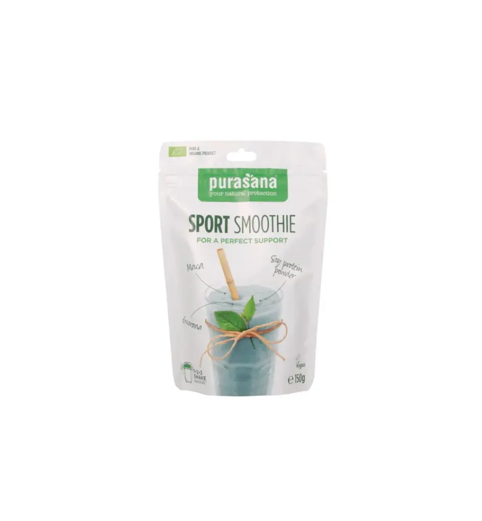 Purasana Sport Smoothie Shake Vegan Bio (150 gr)