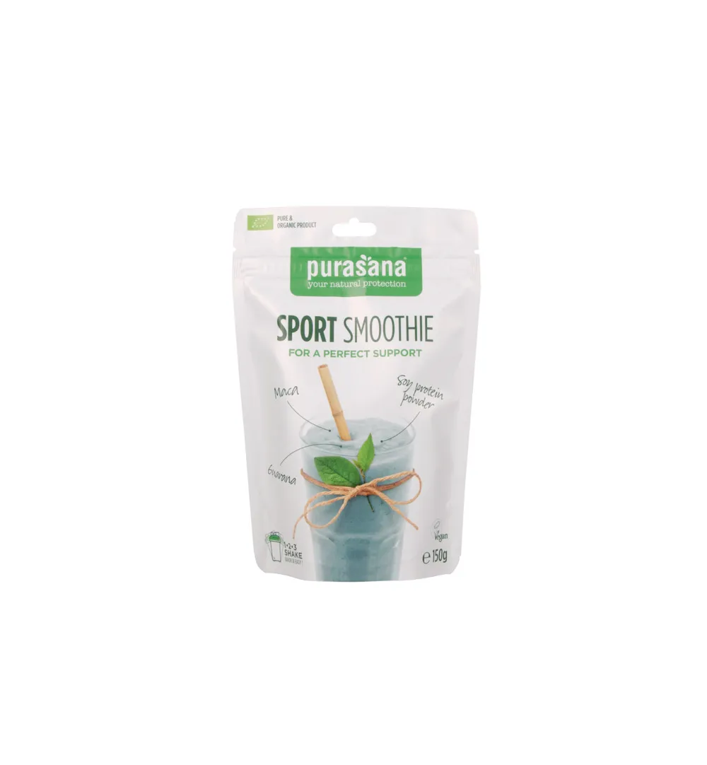 Purasana Sport Smoothie Shake Vegan Bio (150 gr)