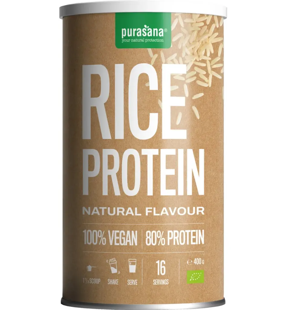 Purasana Vegan Proteine Rijst Bio (400 gr)