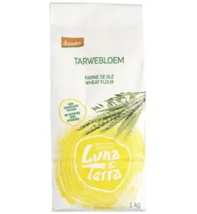 Luna E Terra Tarwebloem Demeter Bio (1000 gr)